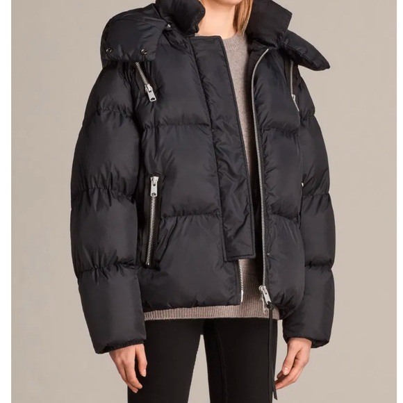 Allsaints puffer coat - Picture 9 of 13